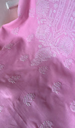 Load image into Gallery viewer, Women's Lakhnavi Handcrafted Cotton Chikankari Suit Material - HONC0232434