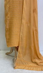 Load image into Gallery viewer, Lucknowi Handcrafted Muslin Chikankari Suit Material - HONC0129622