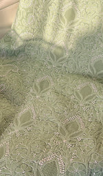 Load image into Gallery viewer, Alayna Women's Lakhnavi Handcrafted Unstitched Cotton Chikankari Suit Material - HONC0294569