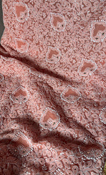 Load image into Gallery viewer, Women's Lakhnavi Handcrafted Unstitched Faux-Georgette Chikankari Suit Material - HONC0263373