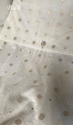 将图像加载到图库查看器中, Women's Lakhnavi Handcrafted Mul Chanderi Unstitched Kurta And Dupatta Set- HONC0312942