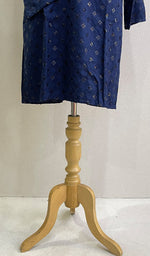 Load image into Gallery viewer, Men's Faux-Georgette Hakoba Kurta - HONC0188717