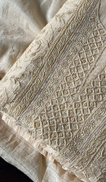 将图像加载到图库查看器中, Mira Women's Lakhnavi Handcrafted Mul Chanderi unstitched Kurta And Dupatta Set - HONC0241684