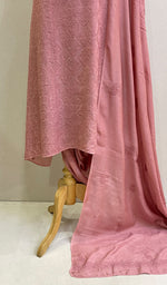 将图像加载到图库查看器中, Women's Lucknowi Handcrafted Muslin Chikankari Suit Material - HONC0173321