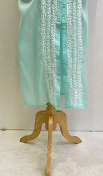 Load image into Gallery viewer, Women's Lucknowi Handcrafted Mul Cotton Chikankari Kurti-HONC0148414