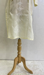 Load image into Gallery viewer, Zoyaa Women's Lucknowi Handcrafted Cotton Chikankari Kurti - HONC0164379
