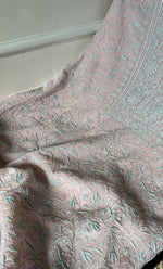 Load image into Gallery viewer, Women's Lakhnavi Handcrafted Mul Chanderi Unstitched Kurta And Dupatta Set - HONC0278918