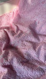 将图像加载到图库查看器中, Women's Lakhnavi Handcrafted Unstitched Cotton Chikankari Suit Material - HONC0294090