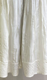 Load image into Gallery viewer, Women's Lucknowi Handcrafted Silk Chikankari Gharara - HONC0142385