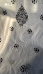 Load image into Gallery viewer, Alayna Women's Lakhnavi Handcrafted Unstitched Cotton Chikankari Suit Material - HONC0294234
