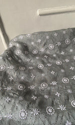 Load image into Gallery viewer, Rubi Women's Lakhnavi Handcrafted Pure Organza Chikankari Unstitched Kurta And Dupatta Set- HONC0326309