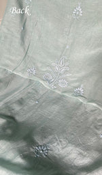 Load image into Gallery viewer, Women's Lakhnavi Handcrafted Muslin Unstitched Chikankari Full Suit - HONC0344386