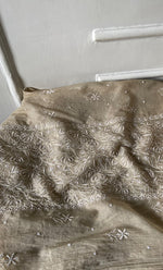 Load image into Gallery viewer, Hana Women's Lakhnavi Handcrafted Mul Chanderi Semi - Stitched Kurta And Dupatta Set - HONC0295395