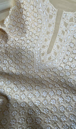Load image into Gallery viewer, Alina Women's Lakhnavi Handcrafted Cotton Chikankari Suit Material - HONC0284908