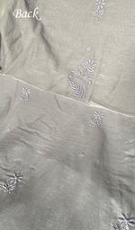 Load image into Gallery viewer, Women's Lakhnavi Handcrafted Muslin Unstitched Chikankari Full Suit - HONC0344385