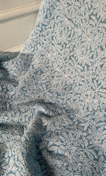 Load image into Gallery viewer, Women's Lakhnavi Handcrafted Unstitched Faux-Georgette Chikankari Suit Material - HONC0263365