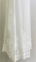 Load image into Gallery viewer, Women's Lucknowi Handcrafted Viscose Georgette Chikankari Sharara - HONC0142378