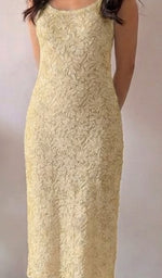 Load image into Gallery viewer, Women's Lakhnavi Handcrafted Viscose Georgette Chikankari Kurti with Slip.- HONC0164820