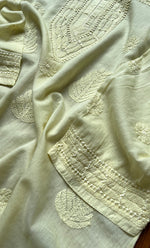 Load image into Gallery viewer, Women's Lakhnavi Handcrafted Cotton Chikankari Top - HONC0214052
