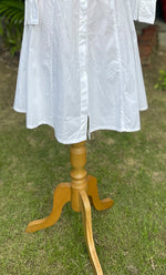 Load image into Gallery viewer, Niyat Women's Lucknowi Handcrafted Cotton Chikankari Long Dress - HONC0303725