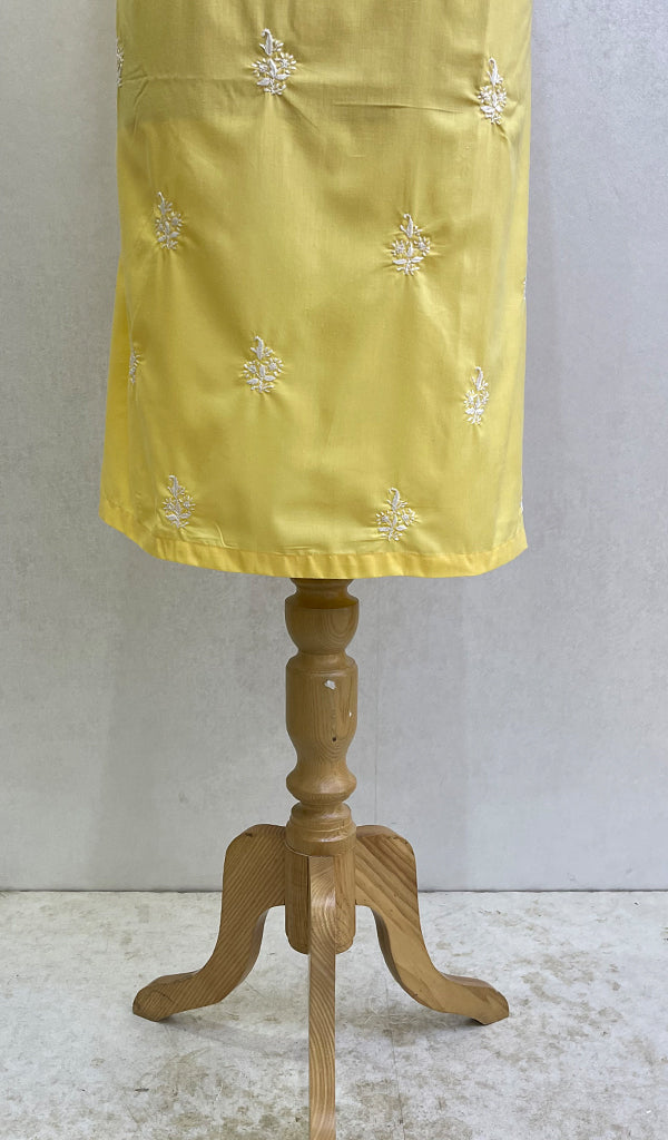 Gulnaaz Women's Lucknowi Handcrafted Mul Cotton Chikankari Kurti - HONC0161229