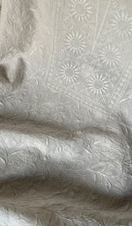 Load image into Gallery viewer, Women's Lakhnavi Handcrafted Maheshwari Mul Chanderi Kurta And Dupatta Set - HONC0273007