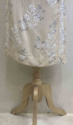 Load image into Gallery viewer, Women's Lucknowi Handcrafted Modal Cotton Chikankari Dress - HONC034033