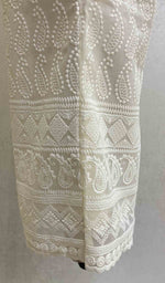 Load image into Gallery viewer, Women's Lucknowi Faux-Georgette Hakoba Palazzo -HONC032327
