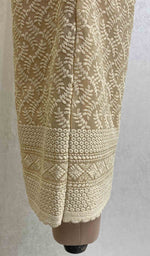 Load image into Gallery viewer, Women's Lucknowi Faux-Georgette Hakoba Palazzo - HONC056033