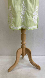 Load image into Gallery viewer, Women's Lakhnavi Handcrafted Printed Cotton Chikankari Kurti - HONC049610