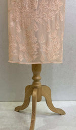 将图像加载到图库查看器中, Women's Lakhnavi Handcrafted Viscose Georgette Chikankari Kurti - HONC038659