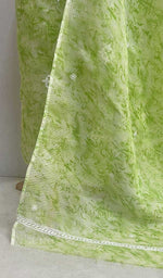 Load image into Gallery viewer, Women's Lakhnavi Handcrafted Kota Cotton Chikankari Kurta And Dupatta Set- HONC074303