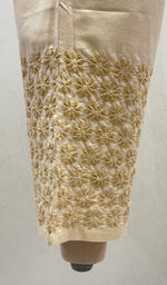 Load image into Gallery viewer, Women's Lakhnavi Handcrafted Cotton Chikankari Palazzo - HONC070164
