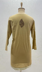 Load image into Gallery viewer, Women's Lucknowi Handcrafted Cotton Chikankari Top - HONC099174