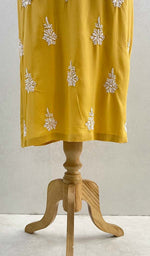 Load image into Gallery viewer, Haniya Women's Lucknowi Handcrafted Modal Cotton Chikankari Kurti - HONC0101566