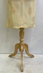 Load image into Gallery viewer, Women's Lakhnavi Handcrafted Organza Chikankari Kurti-HONC0105932