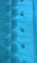 Load image into Gallery viewer, Women's Lucknowi Handcrafted Kota Cotton Chikankari Dupatta - Honc0120271