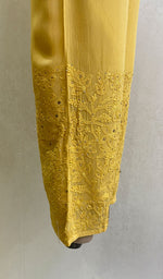 Load image into Gallery viewer, Women's Lucknowi Handcrafted Viscose Georgette Chikankari Palazzo - HONC095722