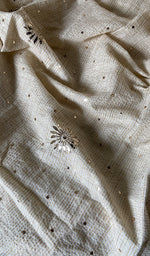 Load image into Gallery viewer, Women's Lucknowi Handcrafted Kota Chanderi Chikankari Semi-Stitched Kurta And Dupatta Set - HONC0242010