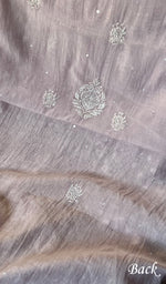 将图像加载到图库查看器中, Women's Lakhnavi Handcrafted Mul Chanderi Kurta And Dupatta Set - HONC0288983