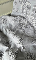 Load image into Gallery viewer, Women's Lakhnavi Handcrafted Unstitched Cotton Chikankari Suit Material - HONC0333970