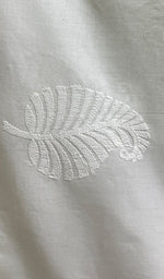 Load image into Gallery viewer, Women's Lucknowi Handcrafted Cotton Chikankari Stoles - HONC0198440