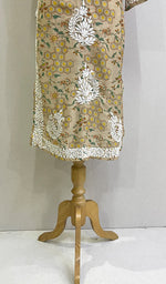 Load image into Gallery viewer, Aisha Women's Lucknowi Handcrafted Cotton Chikankari Kurti - HONC0174541
