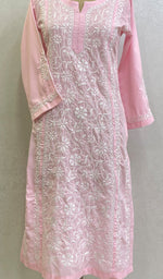 Load image into Gallery viewer, Iqra Women's Lucknowi Handcrafted Cotton Chikankari Kurti - HONC0141302