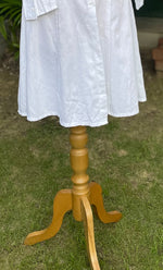 将图像加载到图库查看器中, Niyat Women's Lucknowi Handcrafted Cotton Chikankari Long Dress - HONC0303761