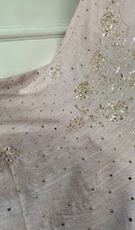 Load image into Gallery viewer, Women's Lakhnavi Handcrafted Mul Chanderi Unstitched Kurta And Dupatta Set - HONC0323216