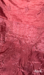 将图像加载到图库查看器中, Women's Lakhnavi Handcrafted Organza Chikankari Unstitched Full Suit Material - HONC0271224