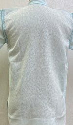 Load image into Gallery viewer, Men's Lucknowi Handcrafted Cotton Chikankari Kurta - HONC096533