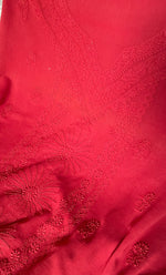 Load image into Gallery viewer, Women's Lakhnavi Handcrafted Unstitched Cotton Chikankari Suit Material - HONC061625