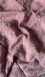 将图像加载到图库查看器中, Mira Women's Lakhnavi Handcrafted Mul Chanderi Unstitched Kurta And Dupatta Set - HONC0241679